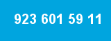 923 601 59 11